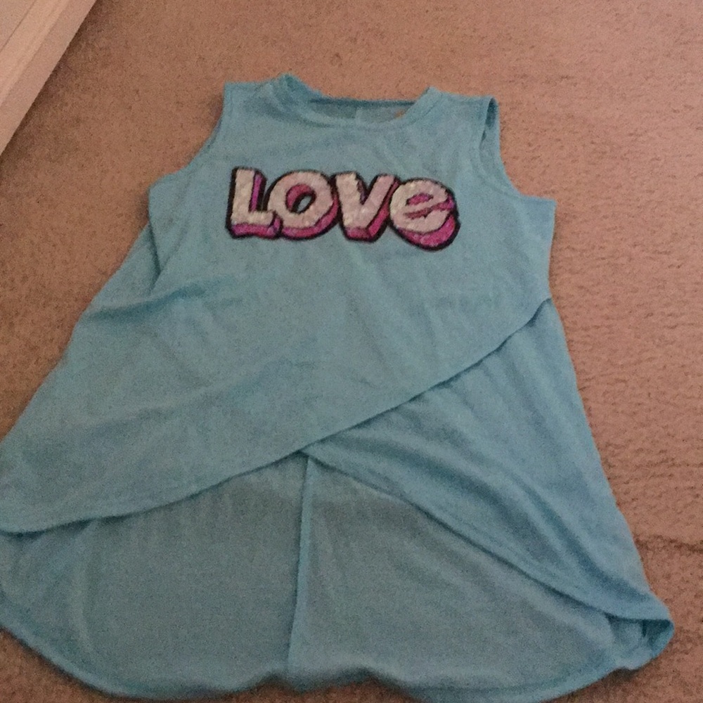 Blue tanktop